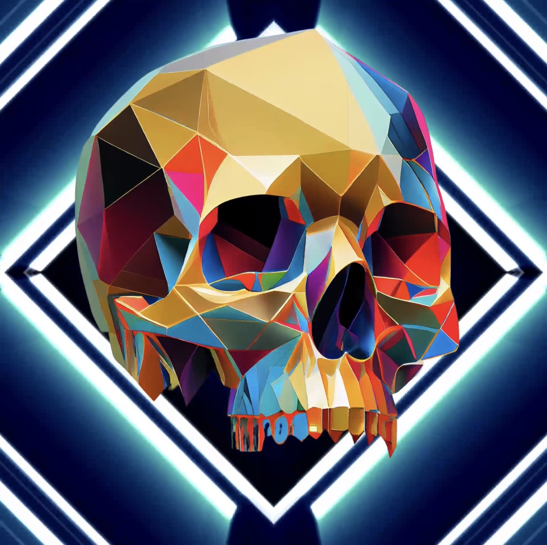 Geometric Skull • Pulse
