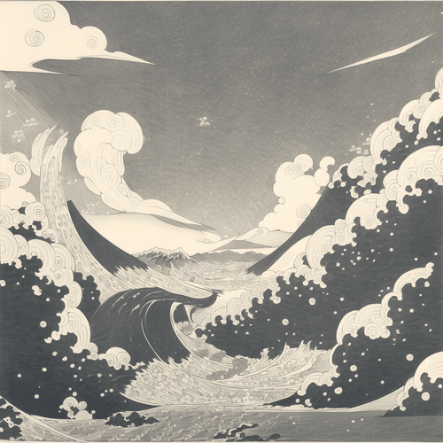 Tsunami Destroyed The Village