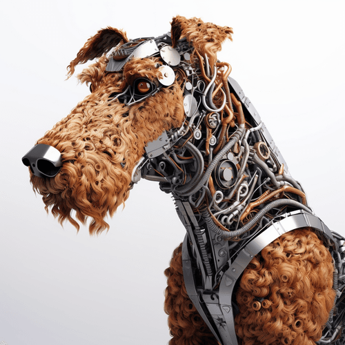 Robotic Steampunk Dog 20