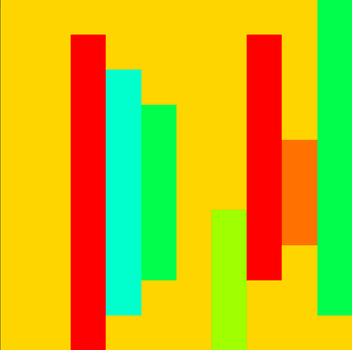 Rainbow Stripes by Andreotti