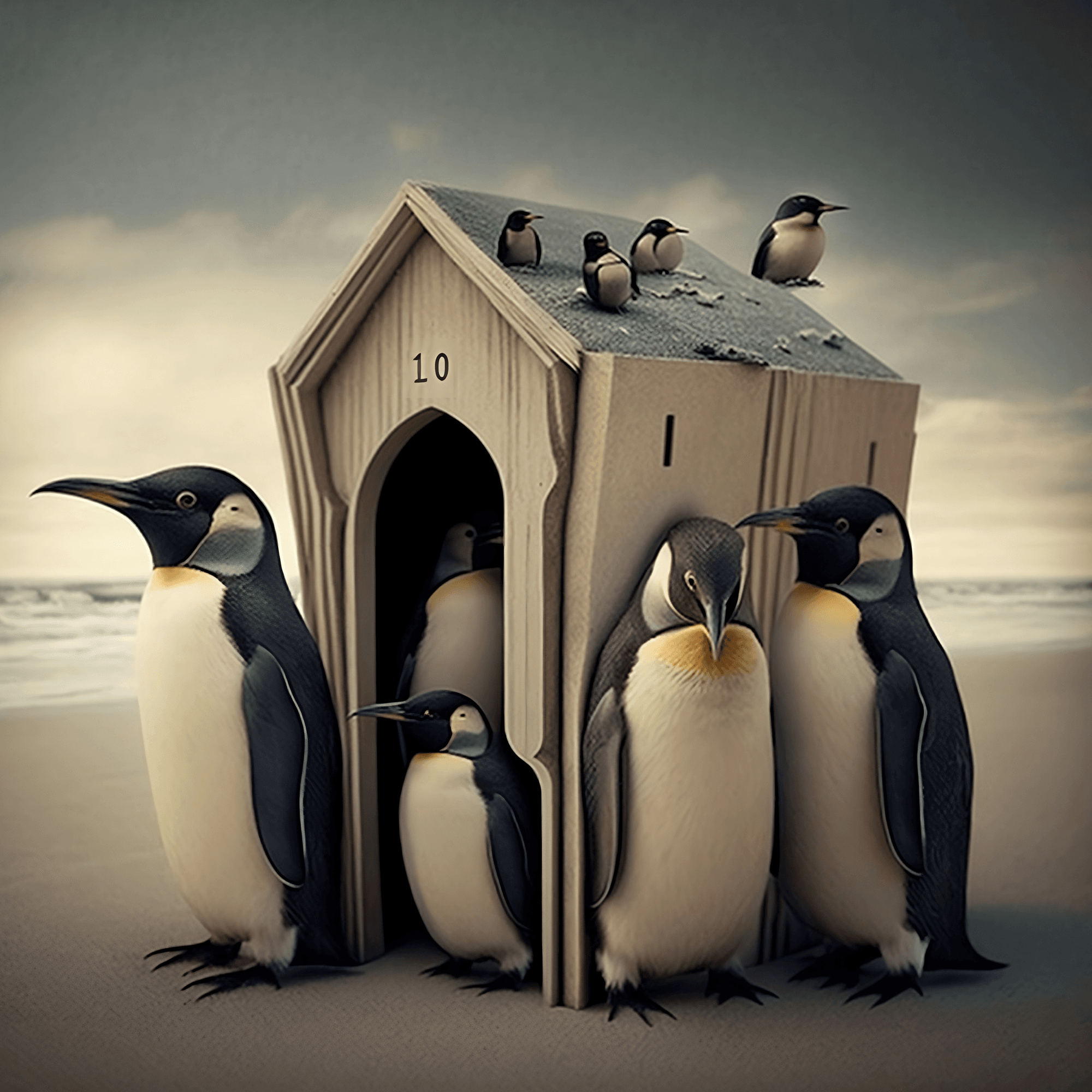 Penguin House Penguin Houses OpenSea