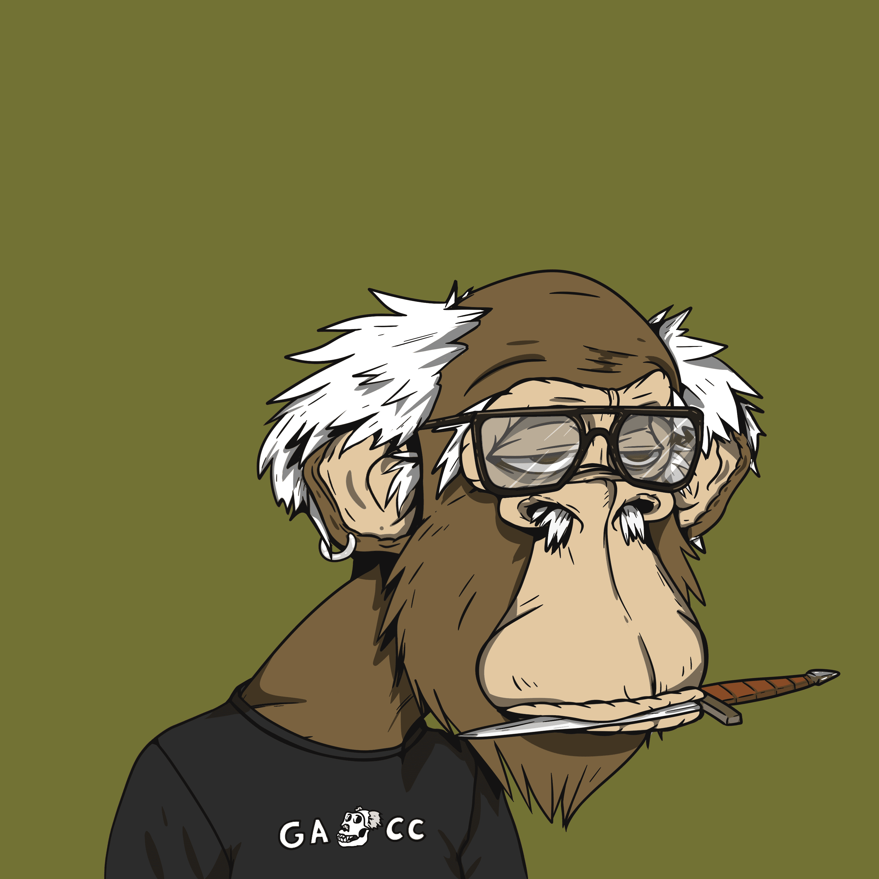 Grandpa Ape #3007
