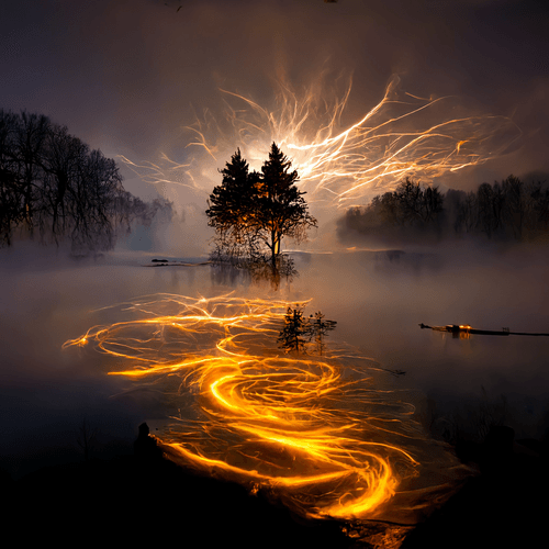 Magical and beautiful nature