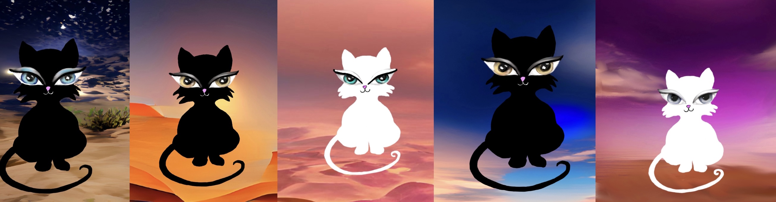 Hawa Cat Desert Fantasy