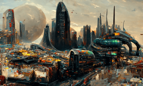 Alien Planet Cities