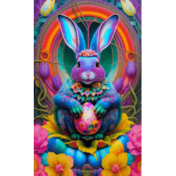 The easter rabbit collection image