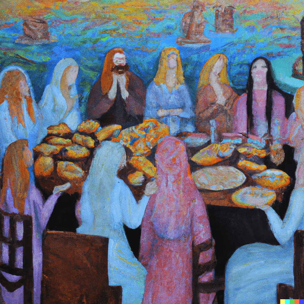 The Last Supper by Monet - Recreating Legends | OpenSea