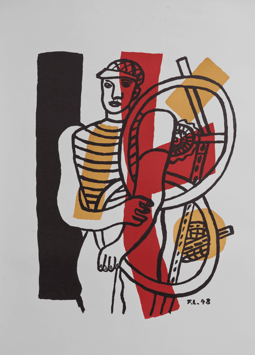 Fernand Léger - Le cycliste