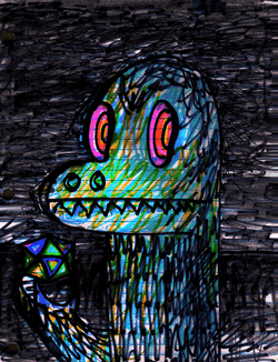 Psychedelic Dinosaur collection image