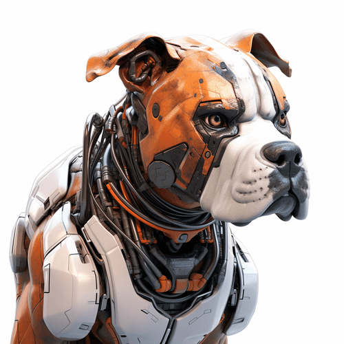 Robotic Steampunk Dog 16