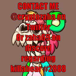 contact me @cryptozaha on twitter collection image