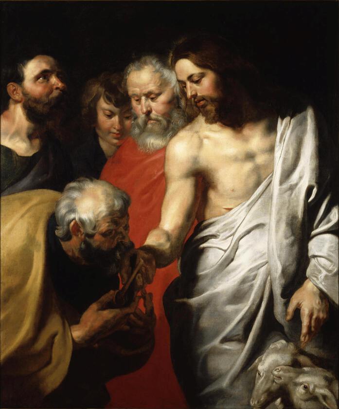 Christ Giving the Keys to St. Peter - Peter Paul Rubens