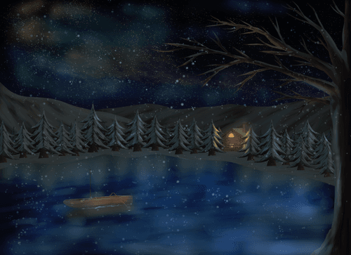 The warmth of winter night