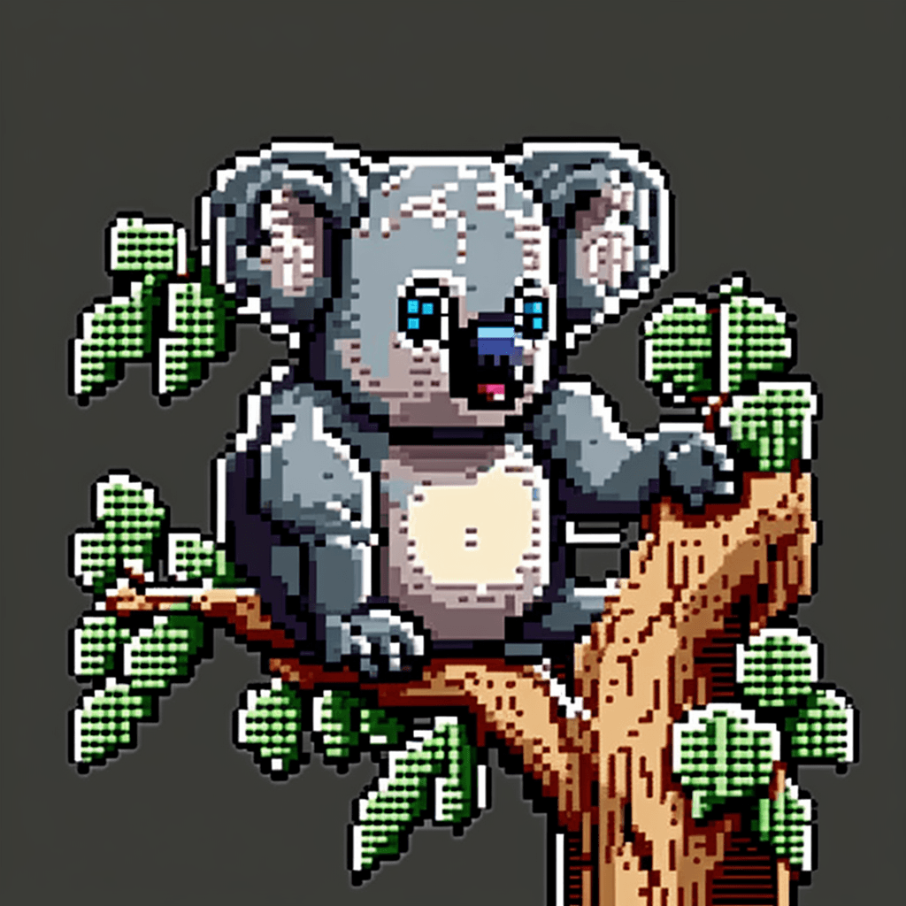 Koala Pixel Art #4 - Untitled Collection #2858350248 | OpenSea