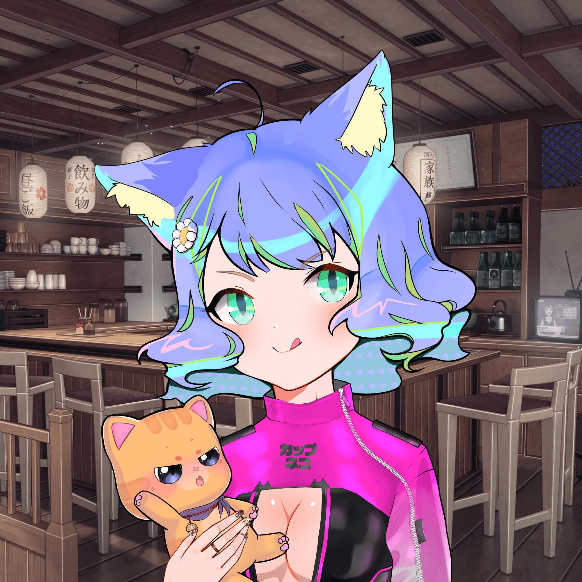 Cupcat Catgirl 6503