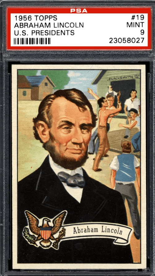 Abraham Lincoln Digital Trading Cards