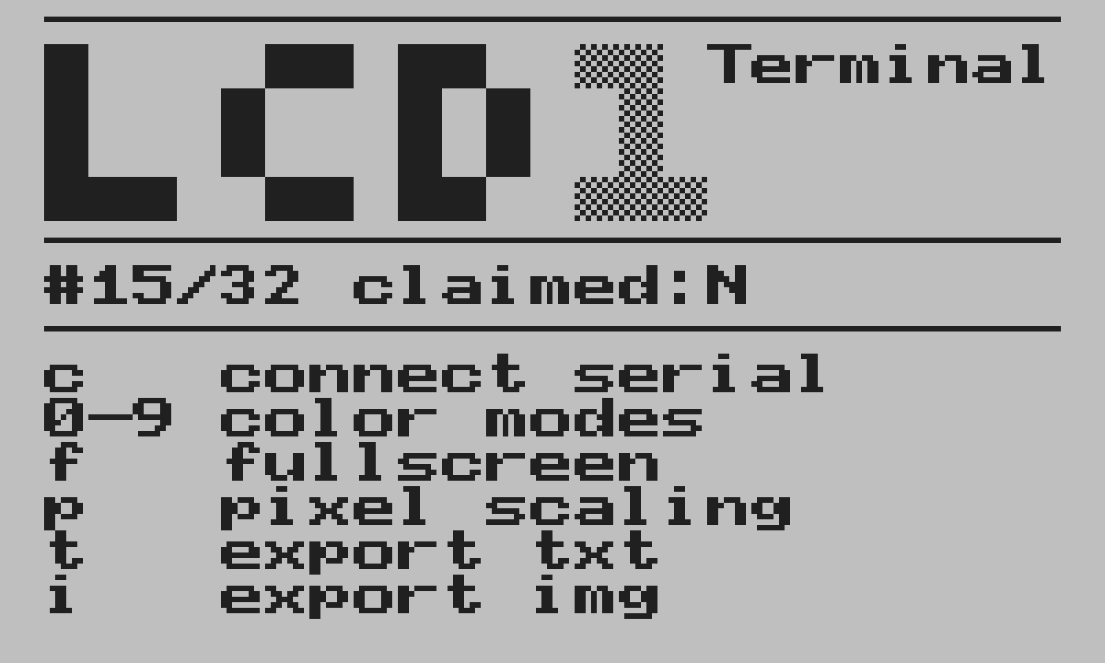 LCD 1 by ertdfgcvb 8