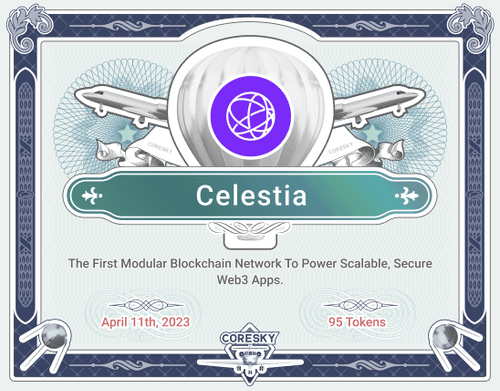 Celestia-packaged NFT #1018