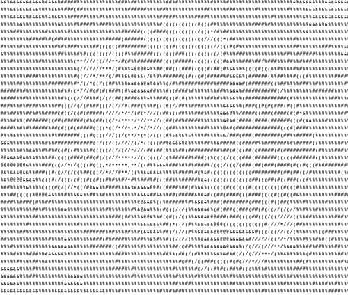 ASCII Tupi (lil' shit)