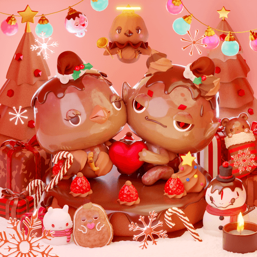 CNPcake #00475 XmasLovers-Narukami Chocolate x Yama Chocolate