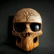 Wood Skull Vol 1 - old
