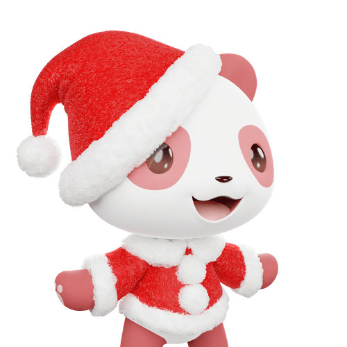 3D LEELEE-Santa-Red-#20425