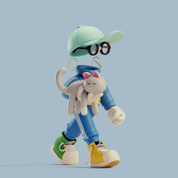 Invisible Friends 3D #1153
