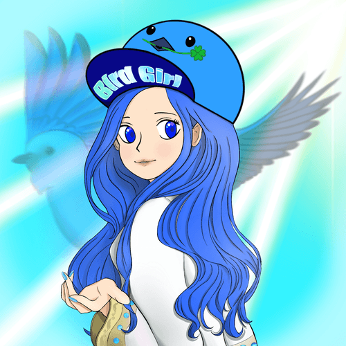 Bird Girl #07 Mountainbluebird