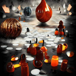Why is the ladybug incandescent?