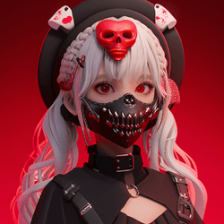 Skull girl Next Generation Valentine ver. collection image