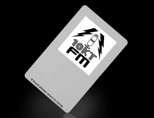 TenKT-FM Studios Keycards