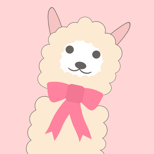 Haru the alpaca