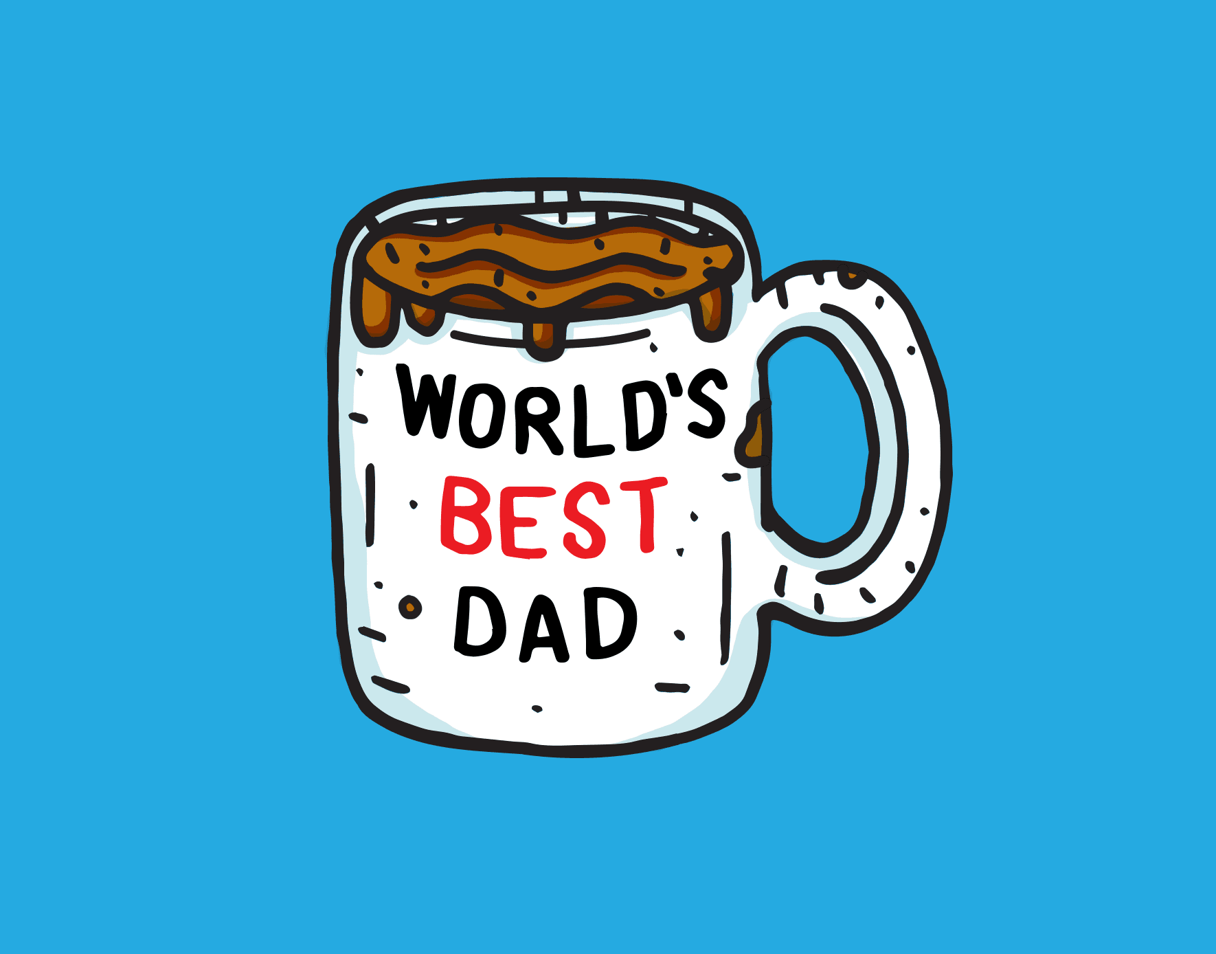 World's Greatest Dad Mugs by dadDAO