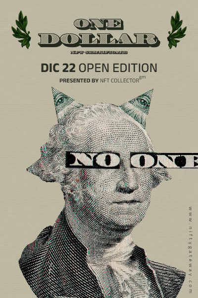 One Dollar-Open Edition for $1