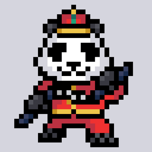 Crypto Super Hero #64 Master Panda