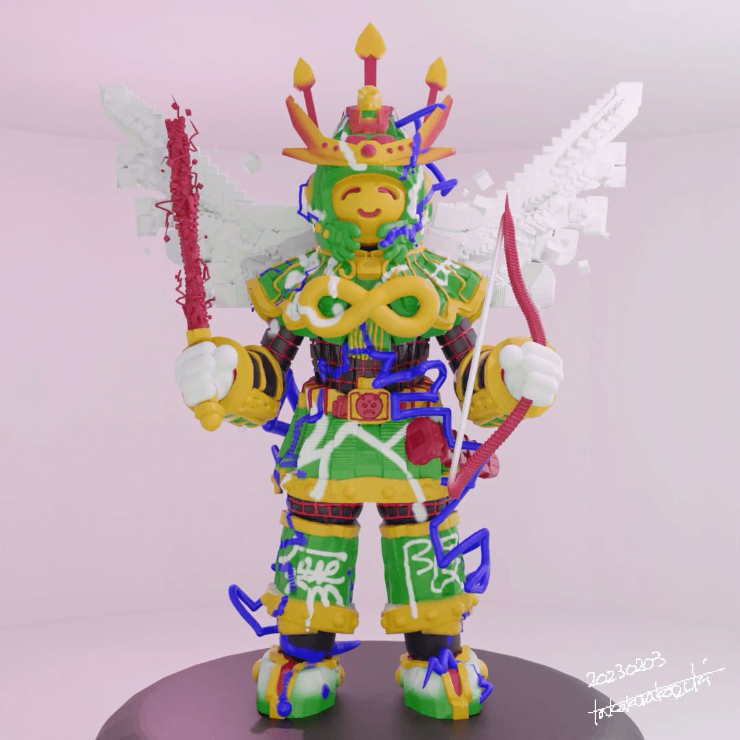 Virtual Tohaku NFT_INFINITY NEO HANIWA