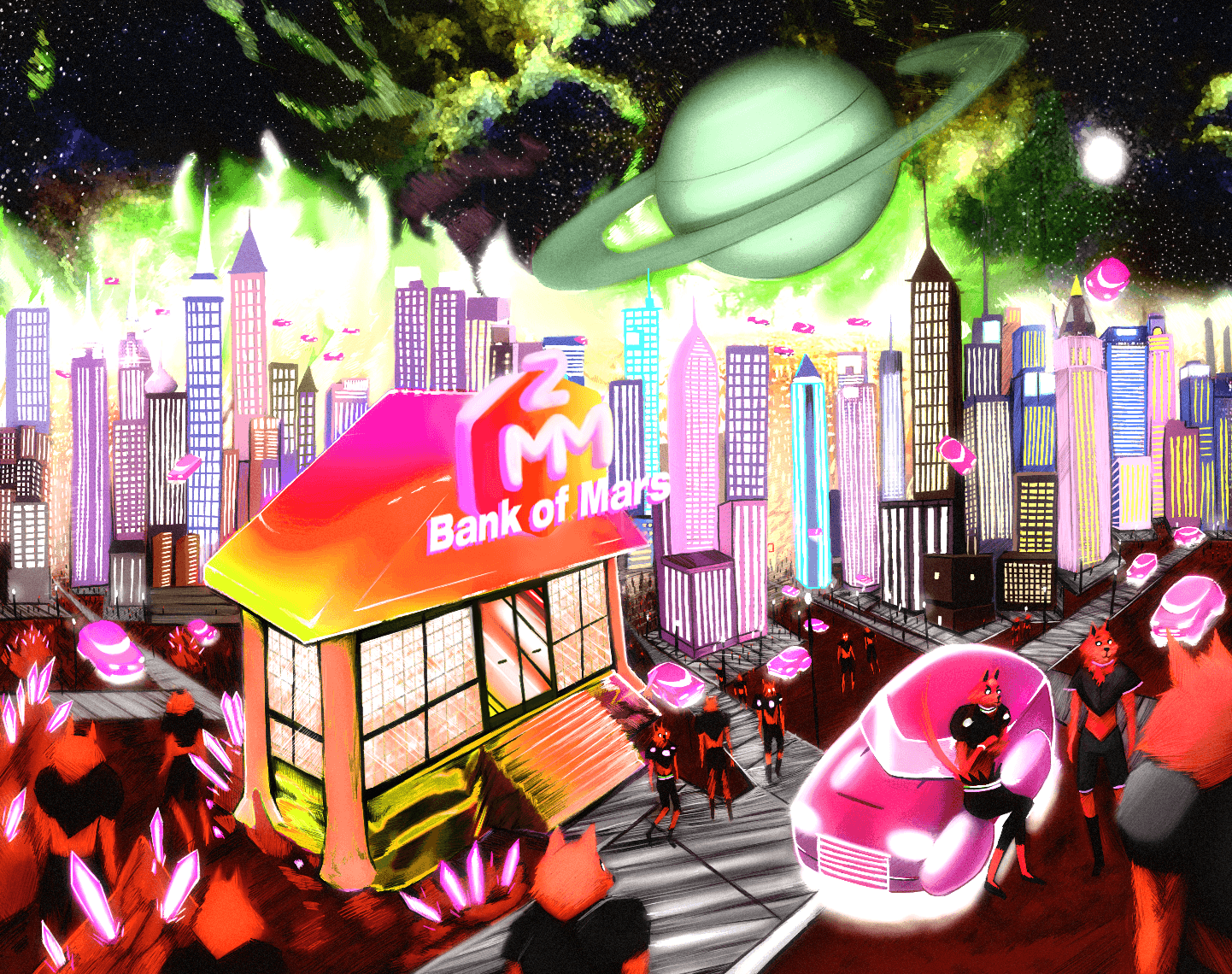 Doge Army 10000 Mission to Mars OG collection by PulseUNITY