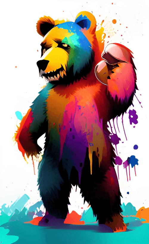 Banksy Bears #178