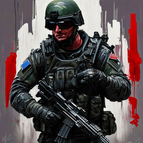 Foreign Legion Soldier #008