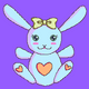 Plush Rabbit Pixel
