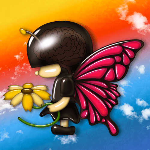 CRYPTO NOU Butterfly #93