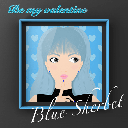 Be my valentine Blue Sherbet