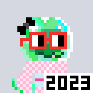 A Happy Nounish Year 2023 Orochi-Emerald #7049