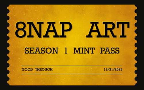8NAP ART Season One Mint Pass #1