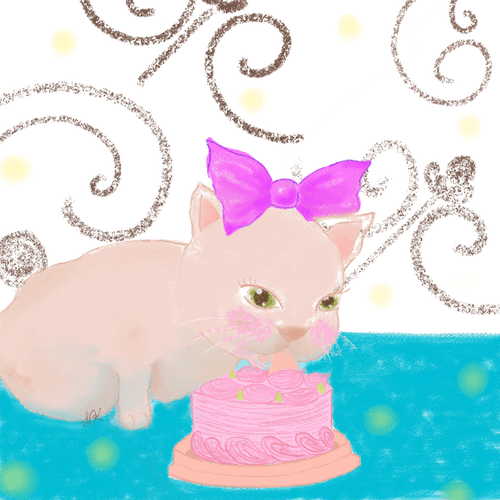 The First 10 Cats - Yammy cake #9/10