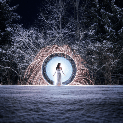 Night Reflection 10.10 by Eric Paré & Kim Henry
