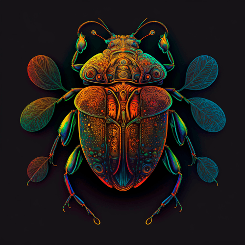 Colorful Beetle 1