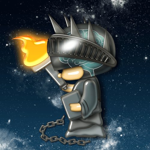 CRYPTO NOU Statue #62
