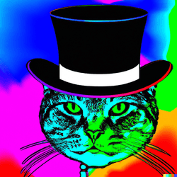 Cat in a (top) hat collection image