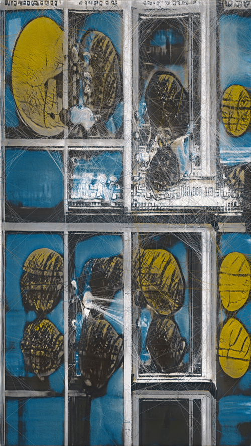 Unsupervised — Burned — Machine Hallucinations — MoMA Dreams #21